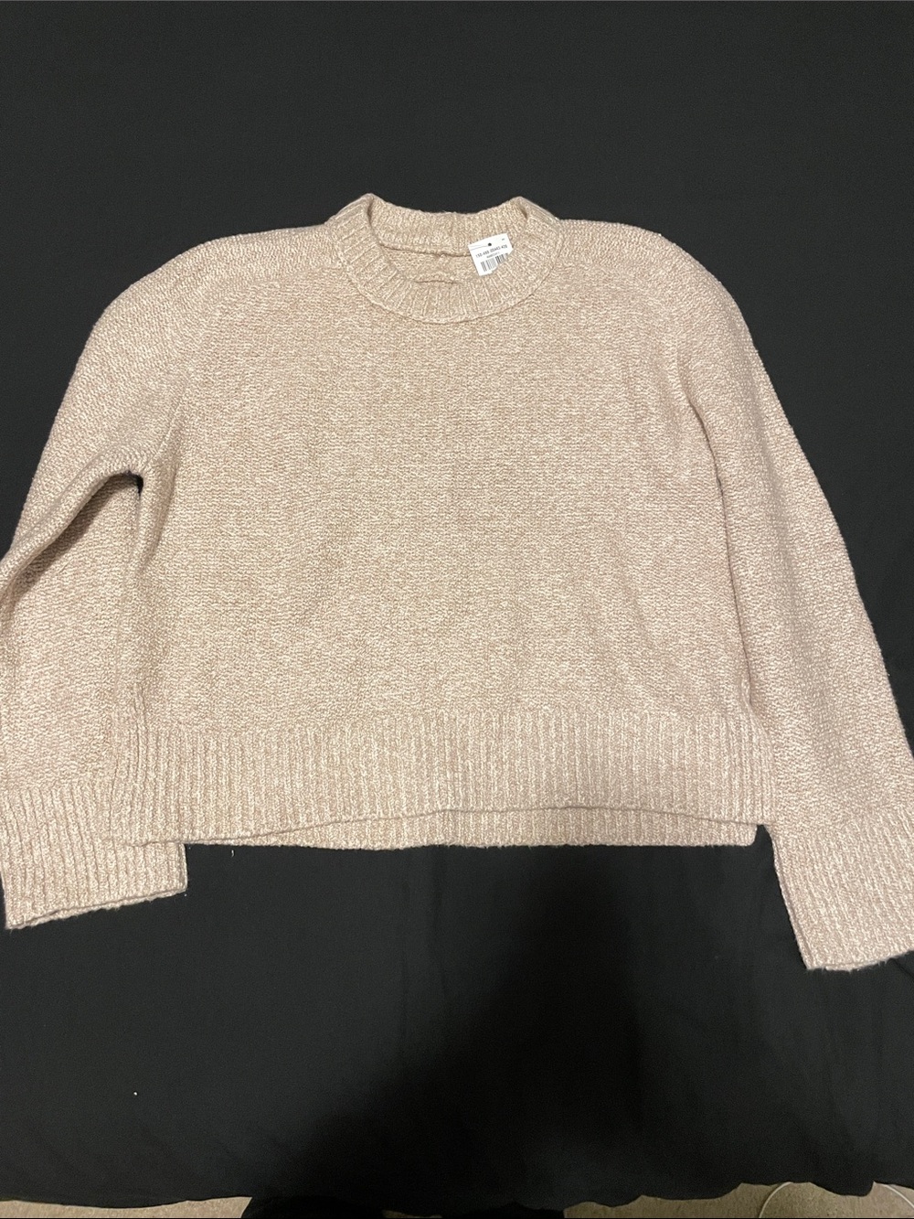 Cream sweater